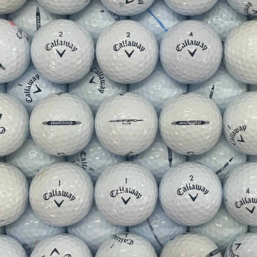 100 Near Mint Callaway Warbird Golf Balls Mix In Bulk