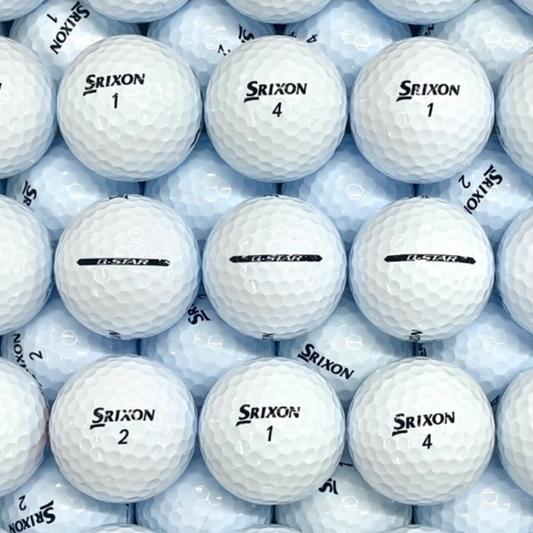 100 Srixon Q Star Used Golf Balls