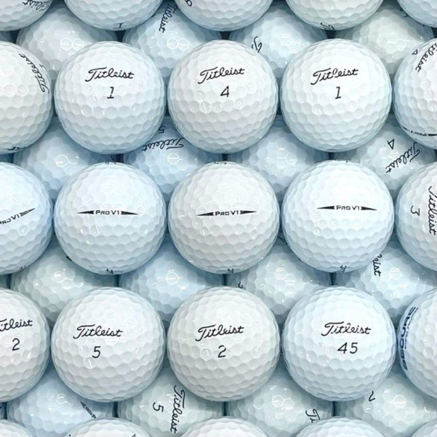 100 Titleist ProV1 2020 and Older Generation Used Golf Balls