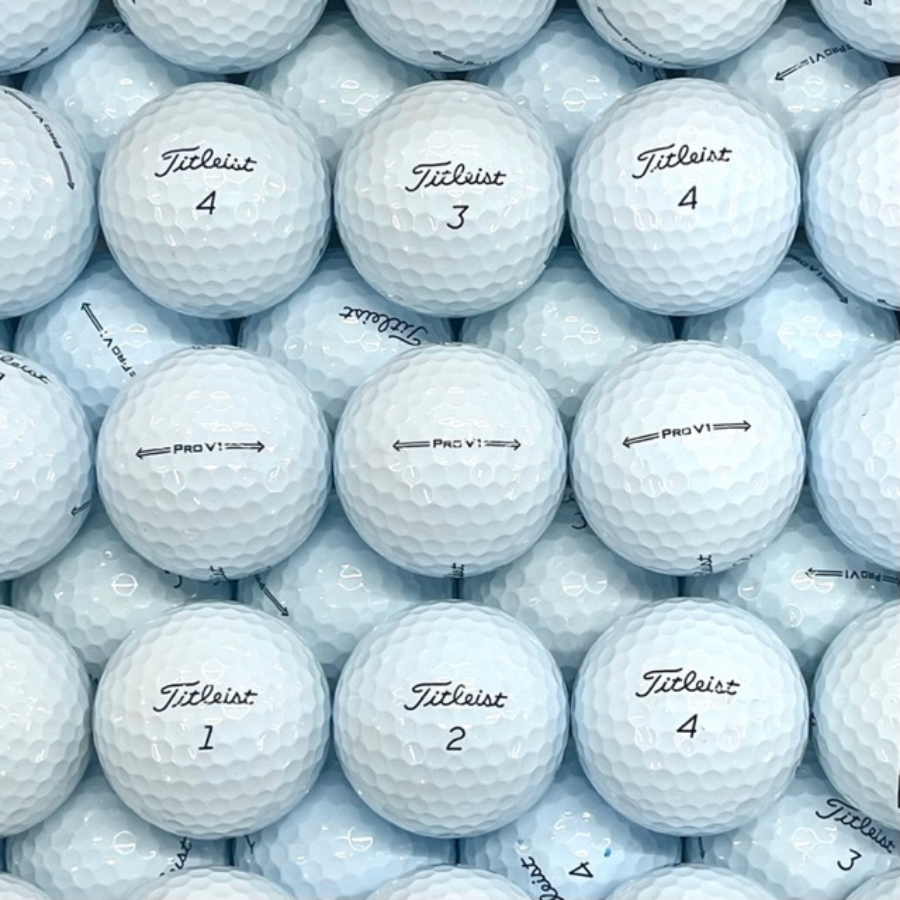 100 Titleist ProV1 2022 Model Used Golf Balls