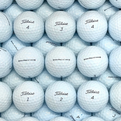100 Titleist ProV1 2022 Model Used Golf Balls