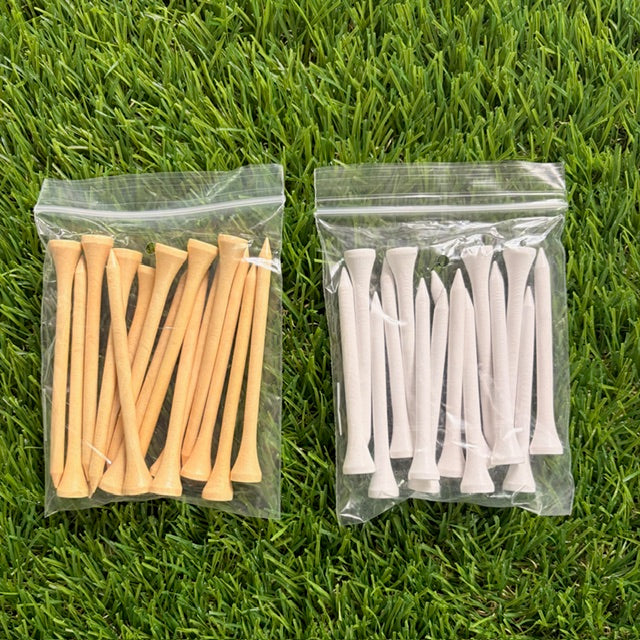 2 3/4" Wood Tees (15 Pack)