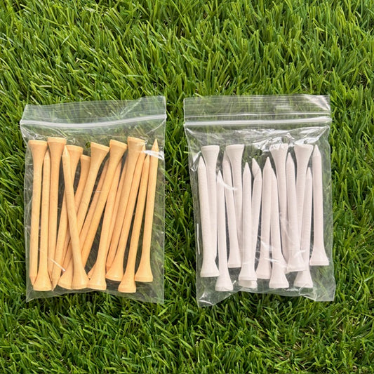 2 3/4" Wood Tees (15 Pack)