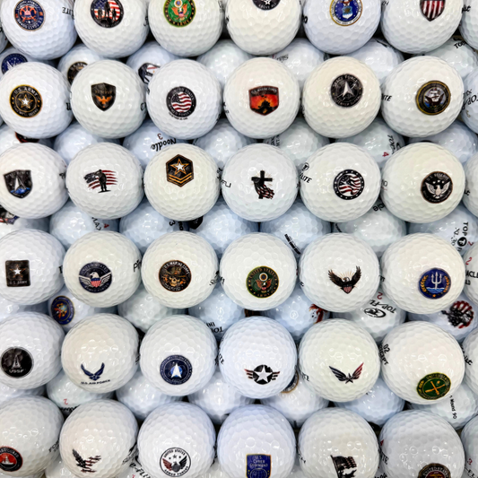 Armed Forces Military Logo Used Golf Balls