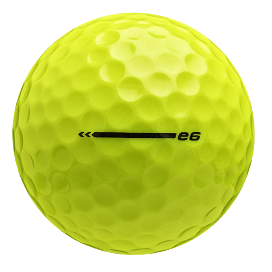 Bridgestone e6 Yellow Used Golf Balls