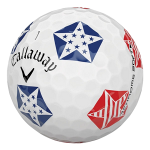 Callaway Chrome Soft Truvis Stars and Stripes 2 Golf Balls