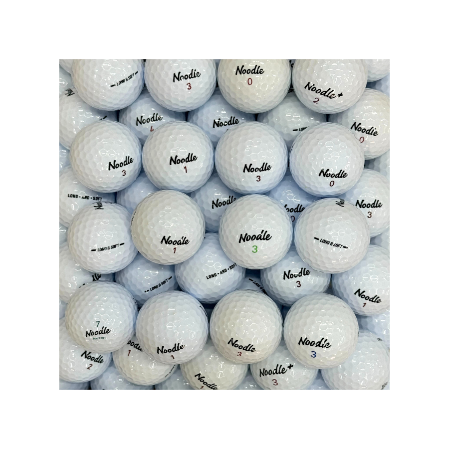 Noodle Mix 100 Count Bag Used Golf Balls