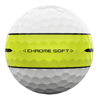 Callaway Chrome Soft 360 Yellow Stripe Used Golf Balls