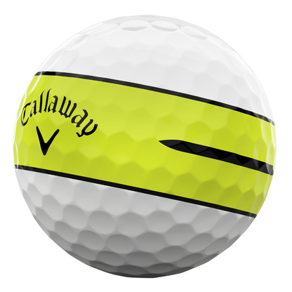 Callaway Chrome Soft 360 Yellow Stripe