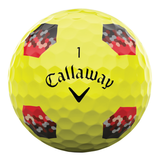 Callaway_Chrome_Soft_Chrome Tour Chrome Tour XTruTrack_Yellow_Used Golf Balls - golfballs.net