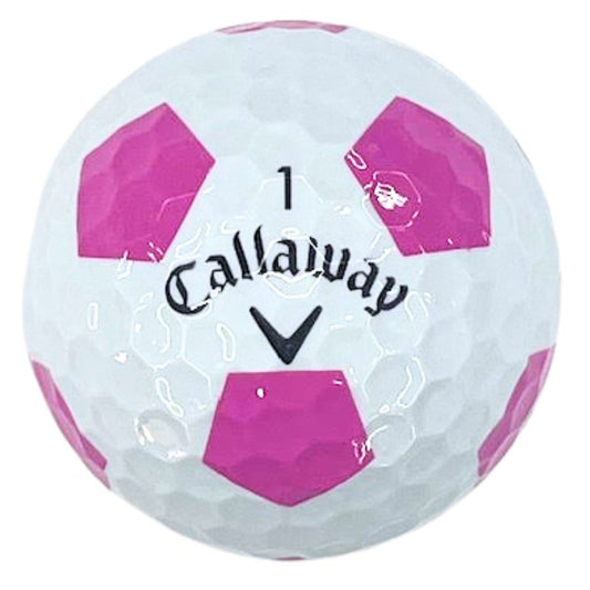 Callaway Chrome Soft Pink & White Used Golf Balls