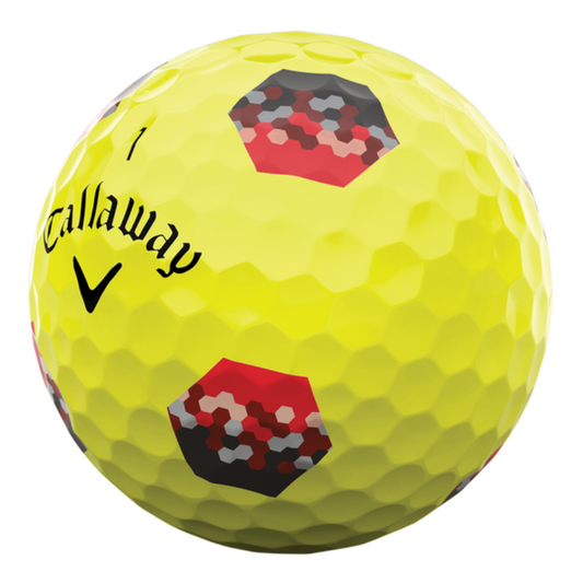 Callaway Chrome Soft TruTrack Yellow Used Golf Balls 