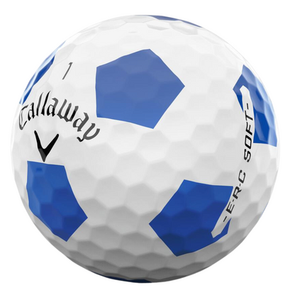 Callaway ERC Soft Truvis Blue & White Used Golf Balls