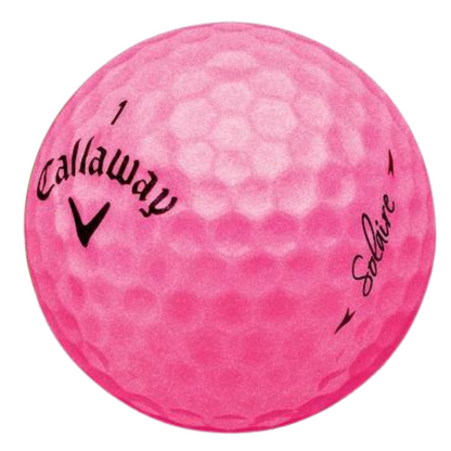 Callaway Pink Solaire Used Golf Balls - golfballs.net Callaway Pink Solaire Used Golf Balls - golfballs.net
