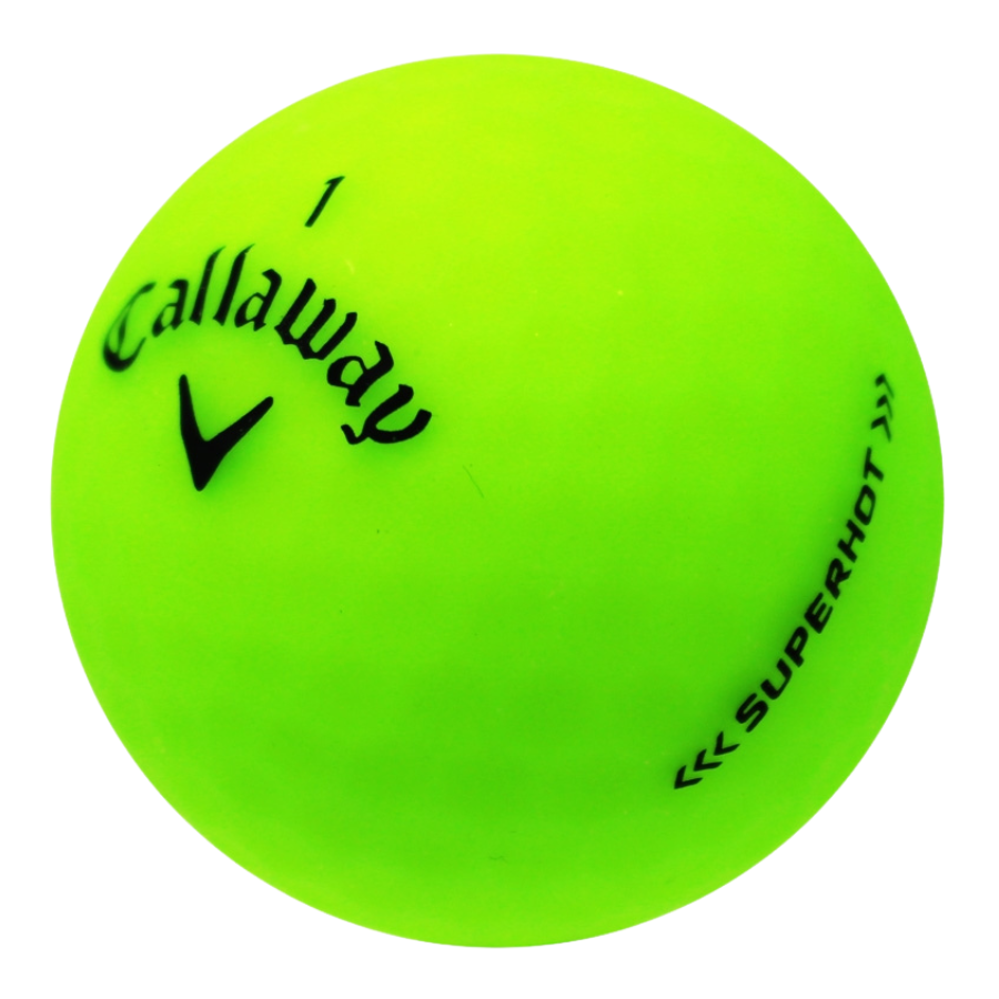 Callaway Superhot Matte Green Used Golf Balls