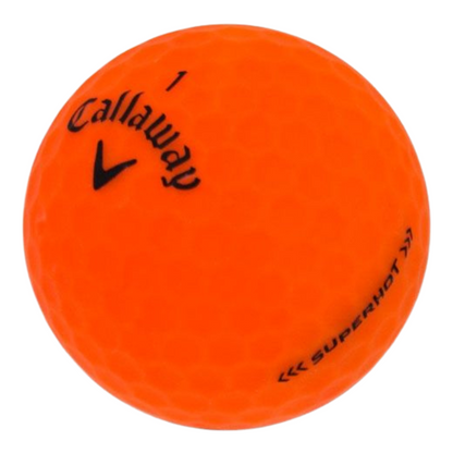 Callaway Superhot Matte Orange Used Golf Balls