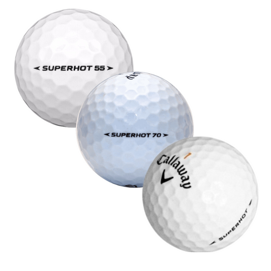 Callaway Superhot, Superhot 55, Superhot 70 Mix Used Golf Balls