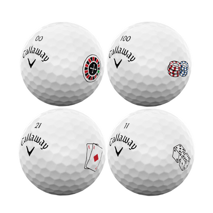 Callaway Supersoft Casino Limited Edition Used Golf Balls