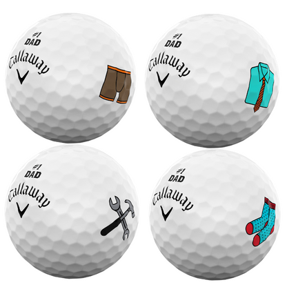 Callaway Supersoft Limited Edition Father's Day Golf Balls
