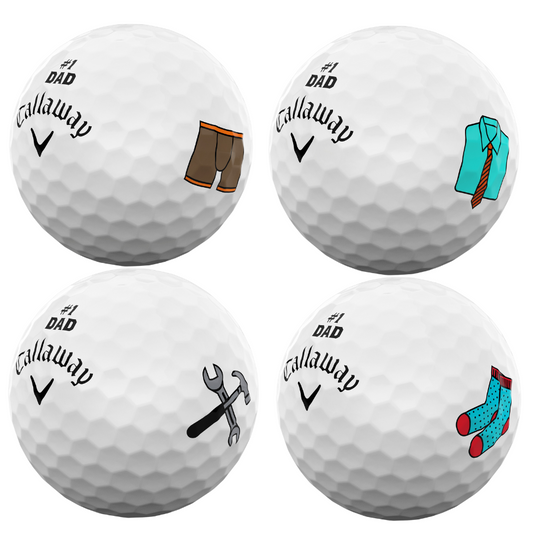 Callaway Supersoft Limited Edition Father's Day Golf Balls