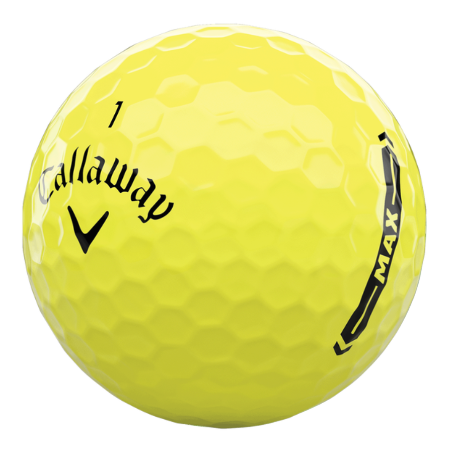 Callaway Supersoft MAX Yellow (Per Dozen)