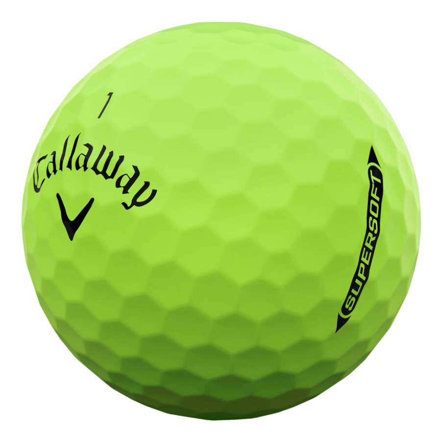 Callaway Supersoft Matte Green Used Golf Balls 2025 Model