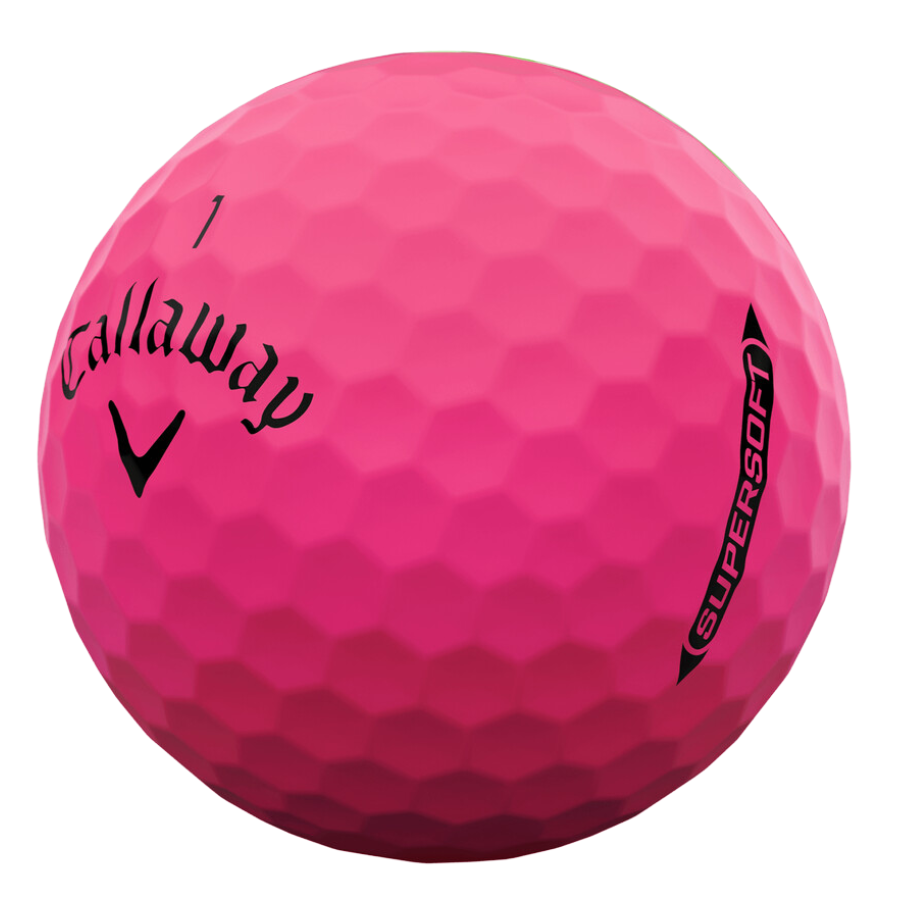 Callaway Supersoft Matte Pink Used Golf Balls 2025 Model