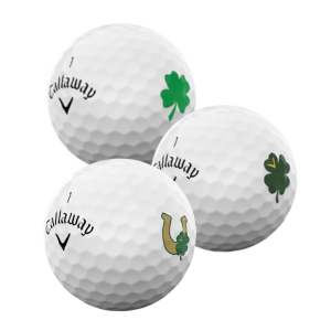 Callaway Supersoft Shamrock, Lucky, Clover Golf Ball Mix 5A