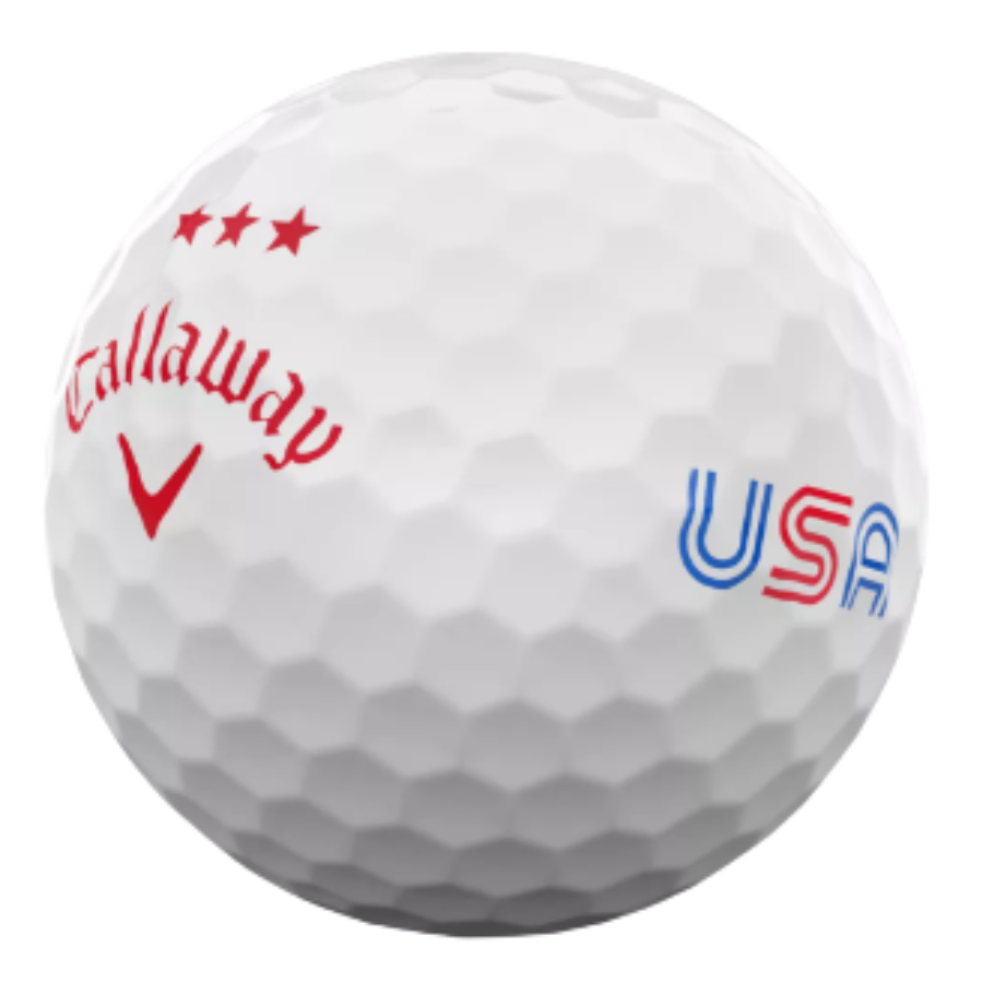 Callaway Supersoft USA Used Golf Balls Stars and Stripes Supersoft