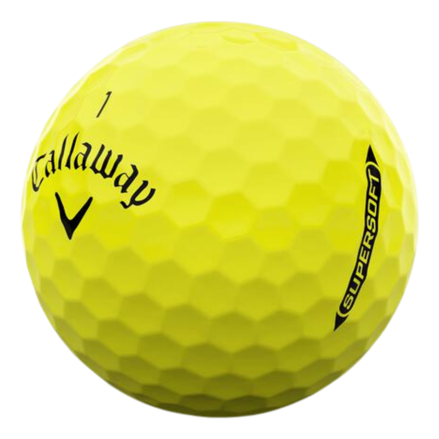 Callaway Supersoft Yellow 2025 Model Used Golf Balls