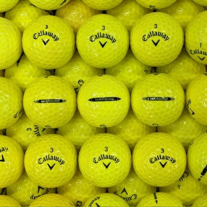 Callaway Warbird Yellow - 100 Count Bag