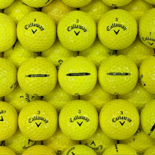 Callaway Warbird Yellow - 100 Count Bag