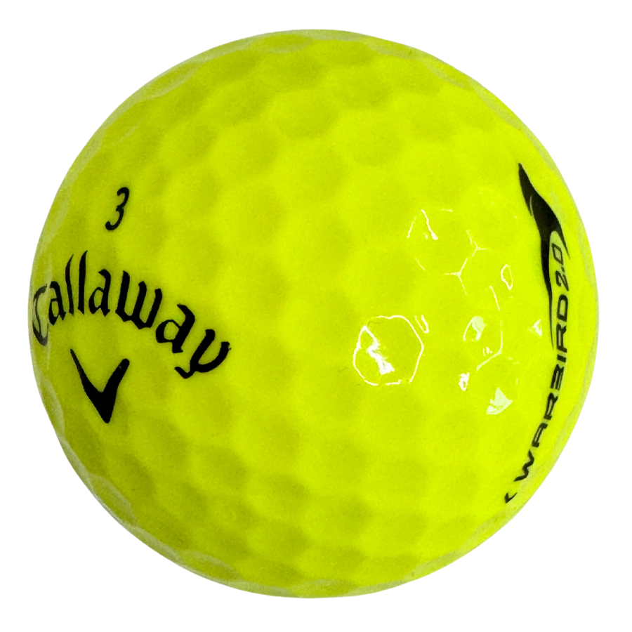 Callaway Warbird Yellow 2.0 Used Golf Balls