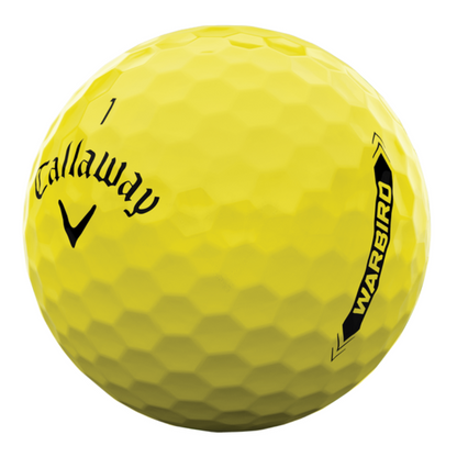 Callaway Warbird Yellow Used Golf Balls