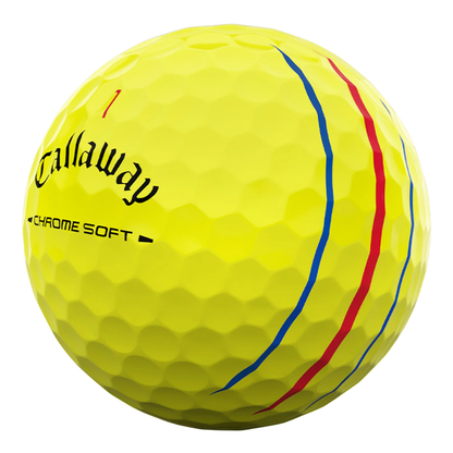 Callaway Chrome Soft Triple Track Yellow (1 Dozen)