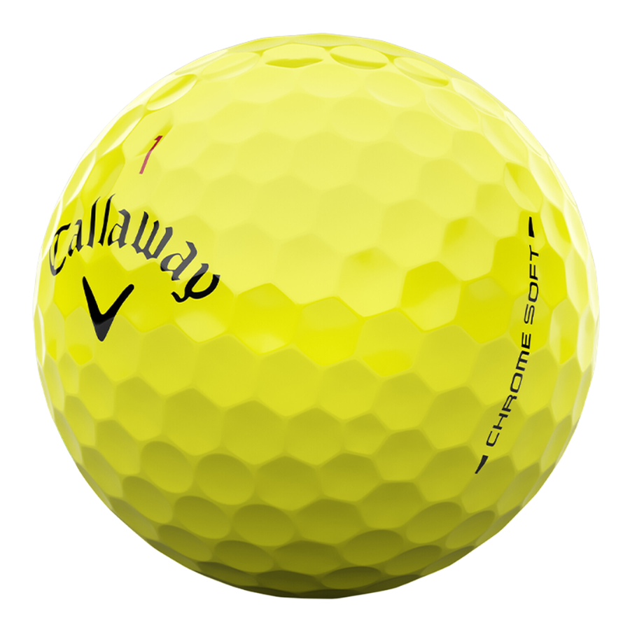Callaway Chrome Soft Yellow (1 Dozen)