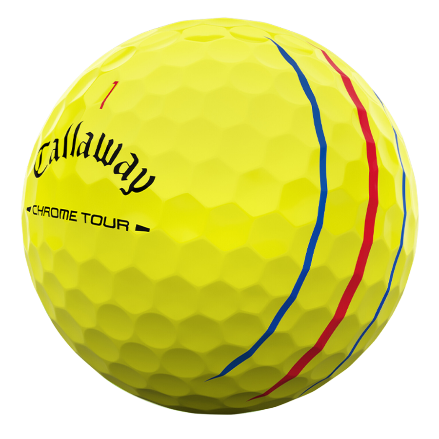 Callaway Chrome Tour Triple Track Yellow (1 Dozen)