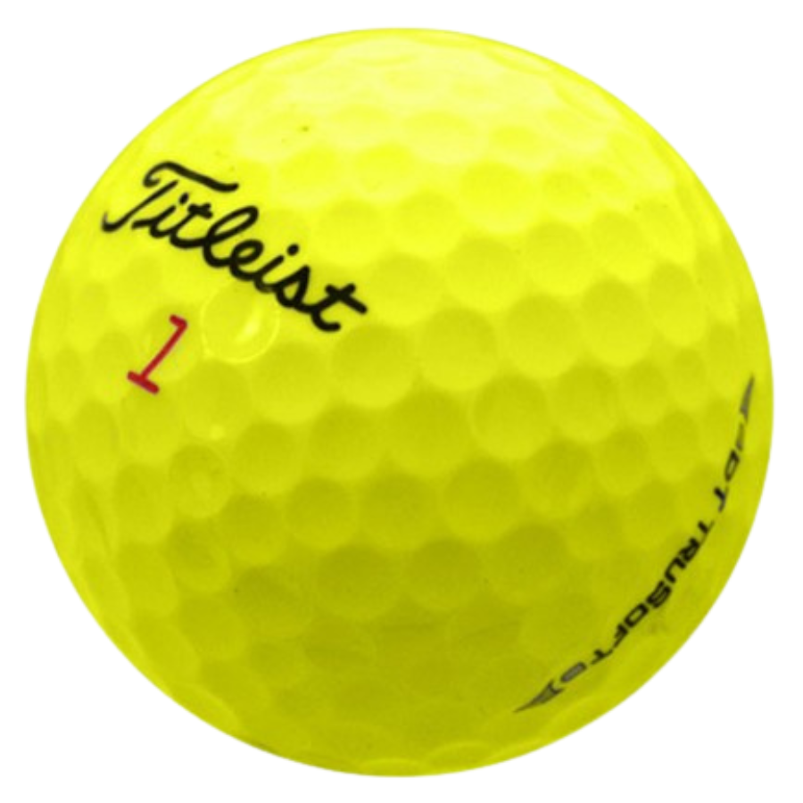 Titleist DT Trusoft Yellow Golf Balls