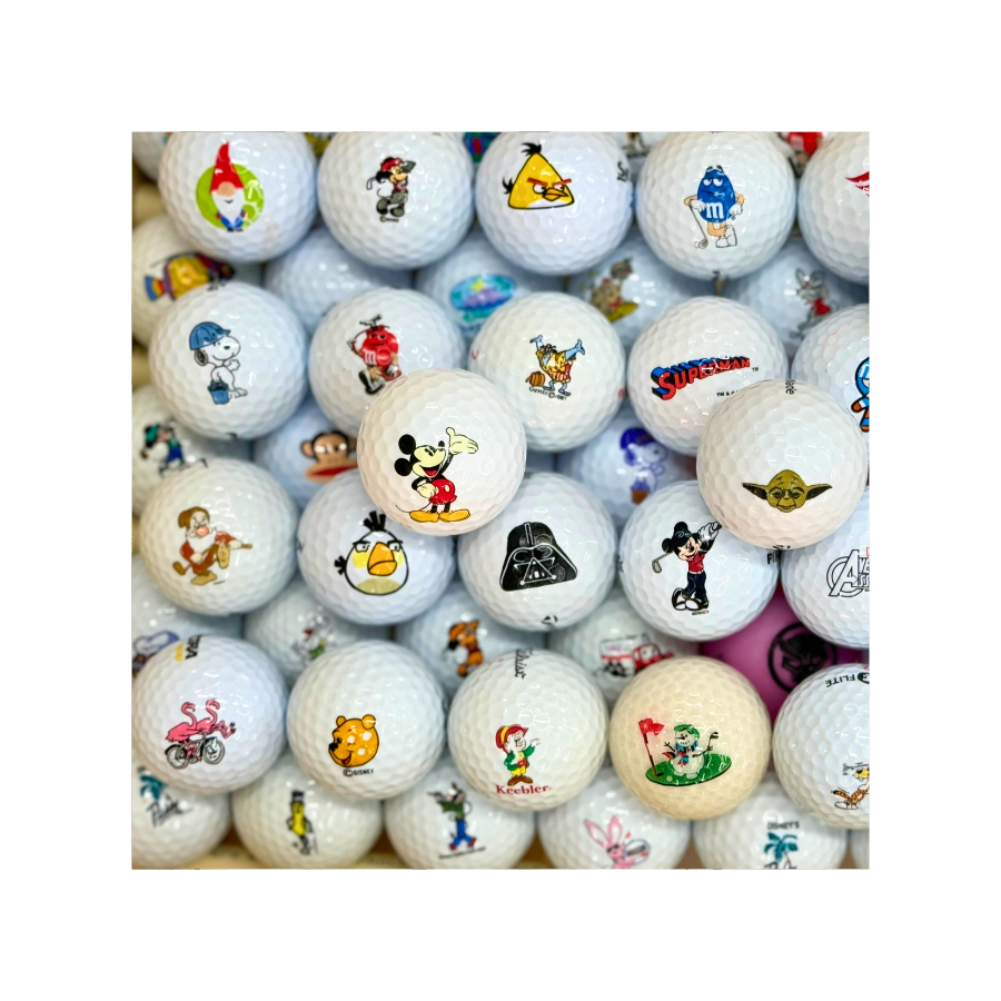 Disney/Cartoon Logo Mystery Mix Used Golf Balls - golfballs.net Disney/Cartoon Logo Mystery Mix Used Golf Balls - golfballs.net