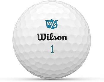Wilson Duo Soft Matte White Golf Ball