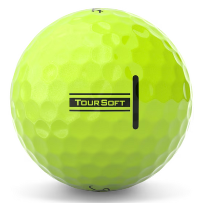 Titleist TourSoft Yellow Used Golf Balls - golfballs.net