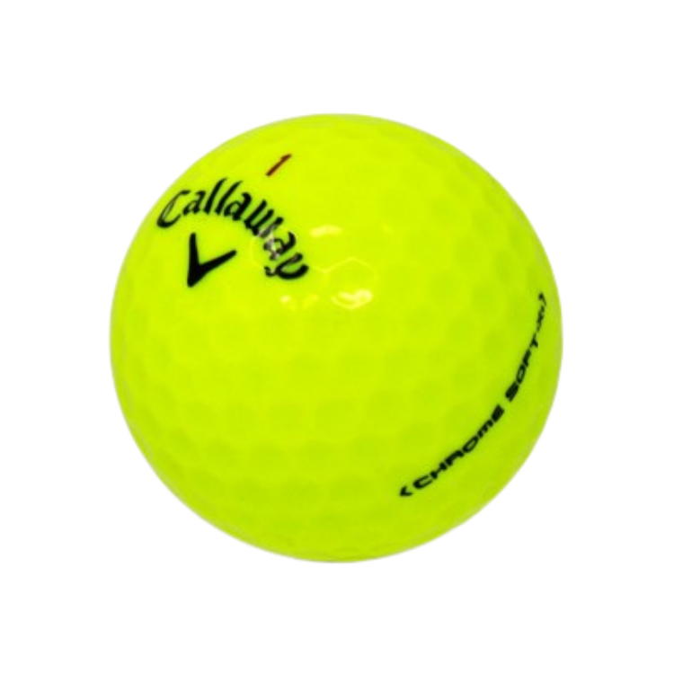 Callaway Chrome Soft X Yellow Golf Balls
