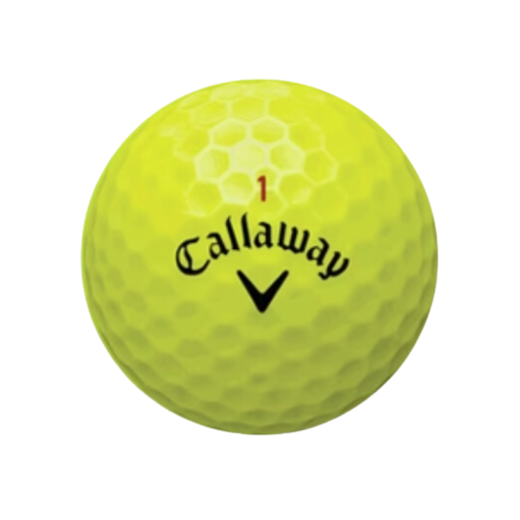 Callaway Hot/Hot Pro/HX Hot Pro/Hex Hot Pro Mix - Yellow Golf Balls