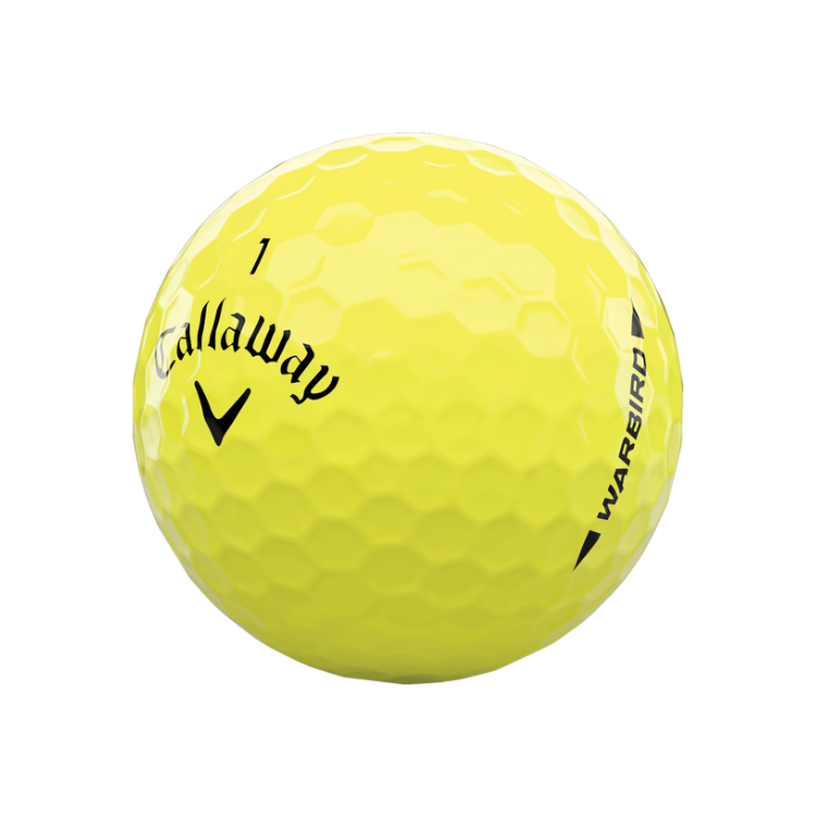 Callaway Warbird 2.0 Yellow Golf Balls