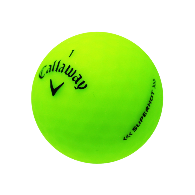 Callaway SuperHot Matte Green Golf Balls