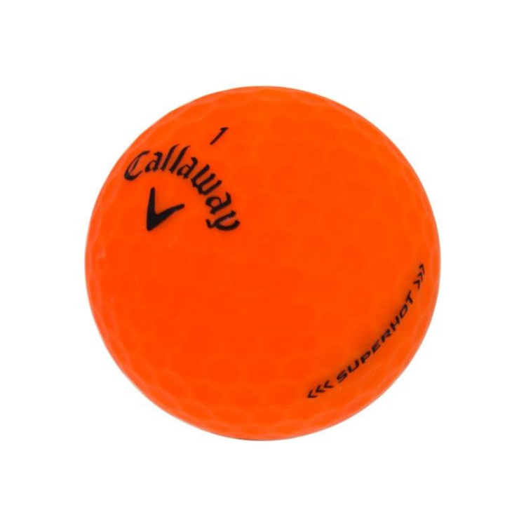 Callaway SuperHot Matte Orange Golf Balls