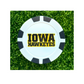 Iowa Poker Chip Golf Ball Markers - Single