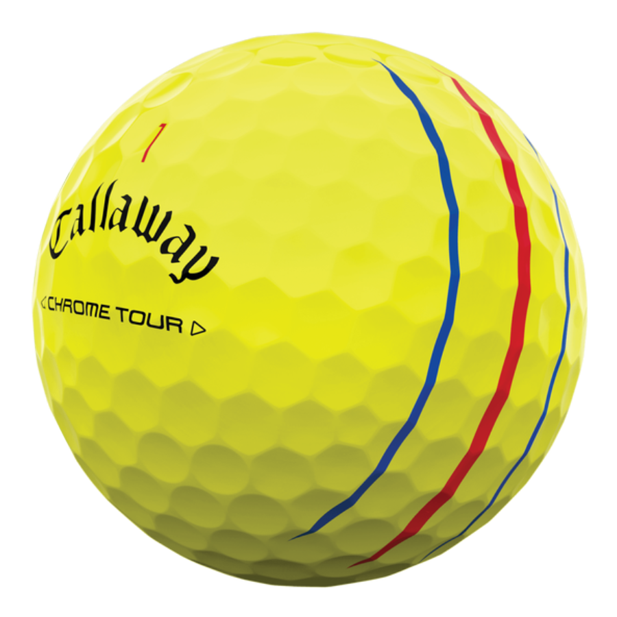 Callaway Chrome Tour Triple Track Yellow Used Golf Balls