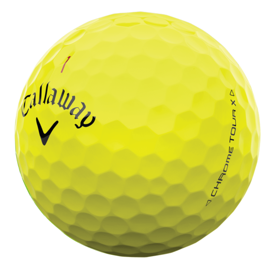 Callaway Chrome Tour X Yellow Used Golf Balls