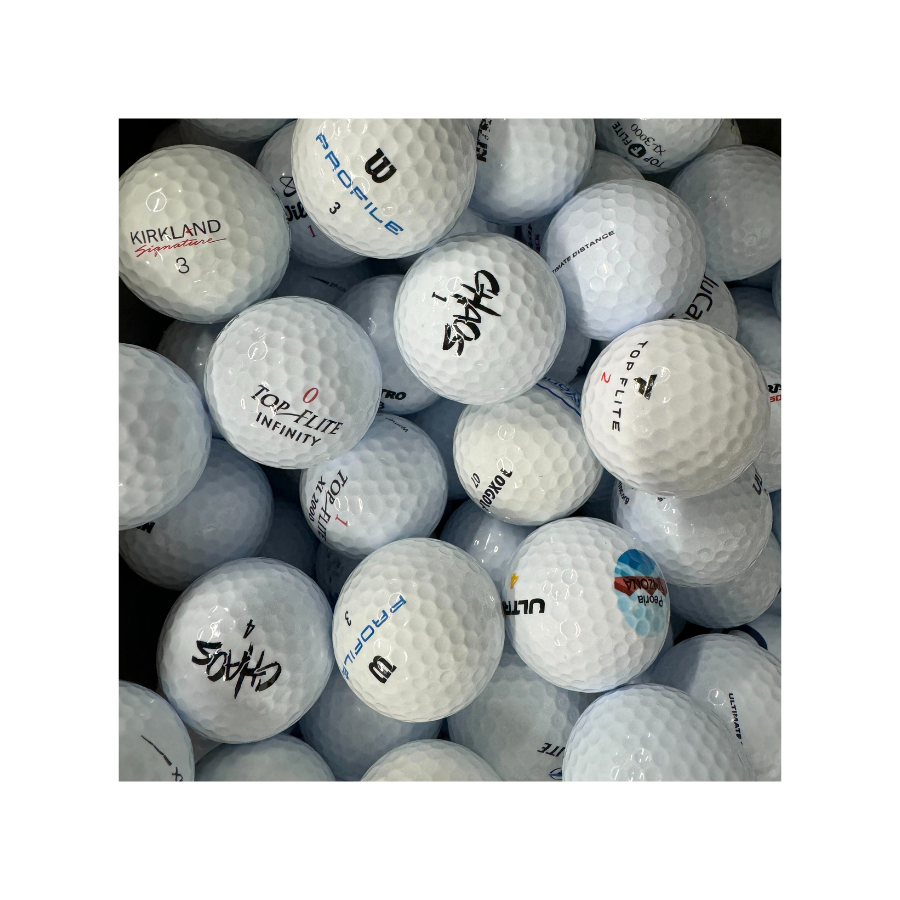 Assorted Brands of Mint (5A) Used golf balls